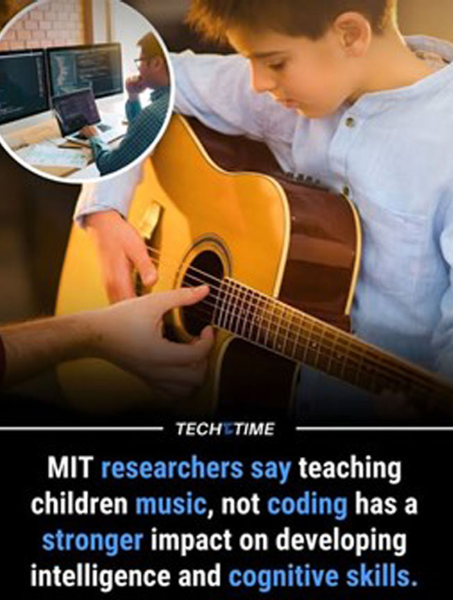 Tại sao học nhạc giúp trẻ phát triển não bộ hơn lập trình?