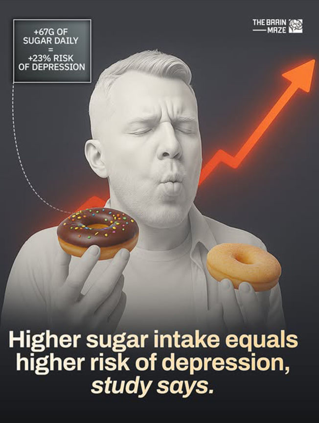 Tiêu thụ nhiều đường làm tăng nguy cơ trầm cảm